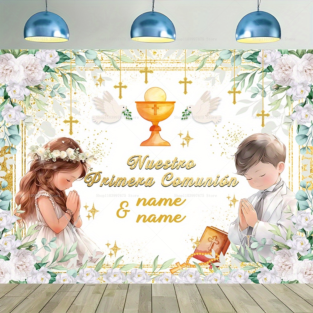 Photography Zebra - Custom Boy Girl First Holy Communion
