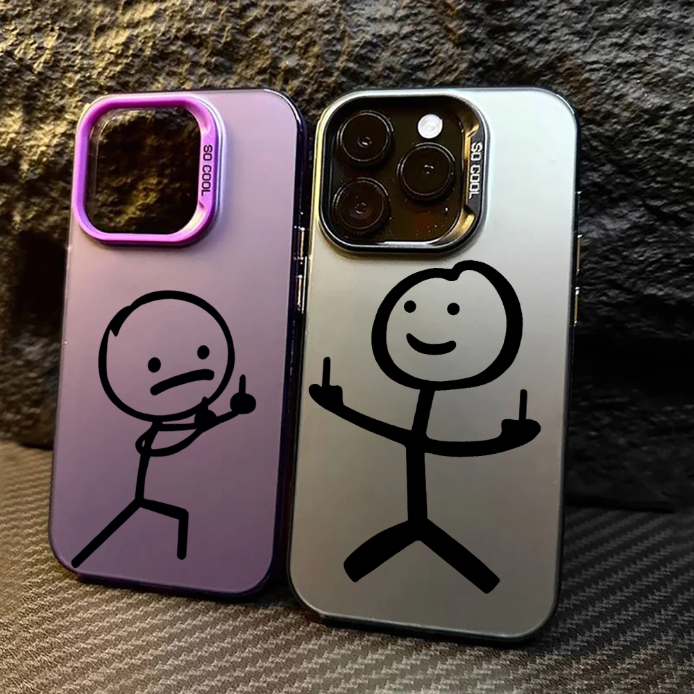 Photography Xiaomi 17 Ultra - Cute Cartoon Matchman Phone Case For