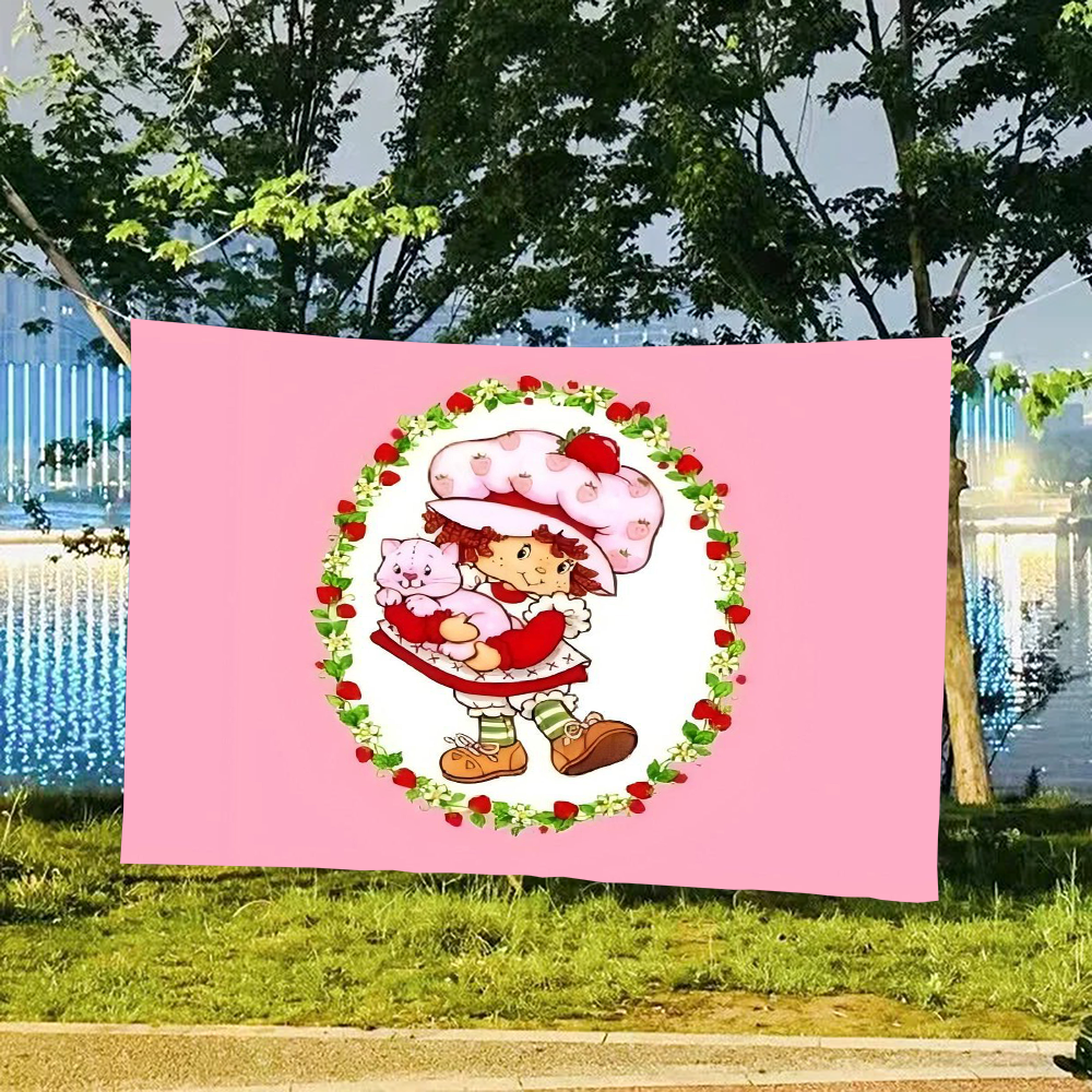 Strawberry Shortcake Cartoon B - مراجعة Photography Zebra وسعره