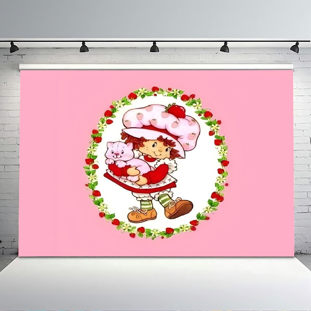 Strawberry Shortcake Cartoon B - مراجعة Photography Zebra وسعره