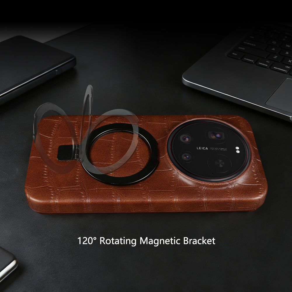 Magnetic Stand Holder Leather  - مراجعة Photography Xiaomi 17 Ultra وسعره
