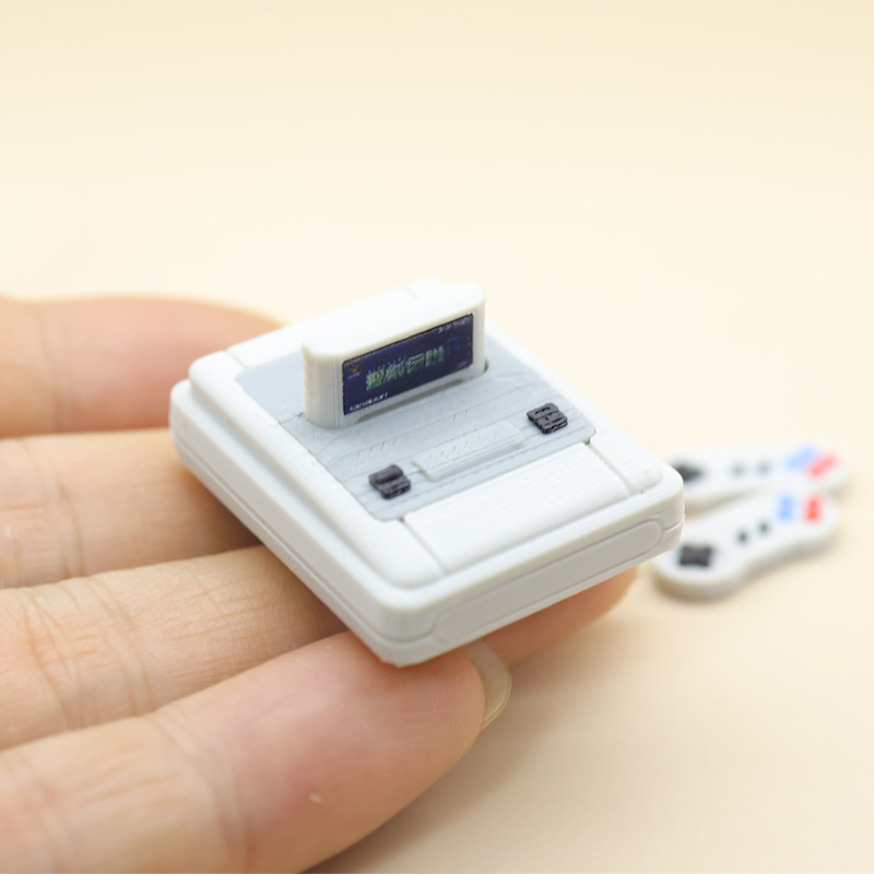 1set Dollhouse Mini Retro Game - مراجعة Photography Game وسعره