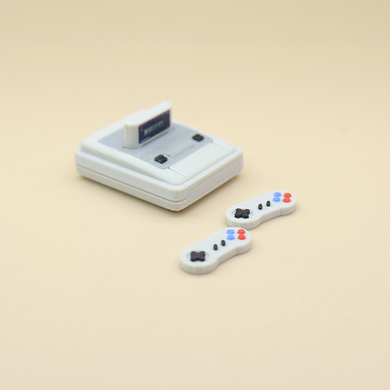 1set Dollhouse Mini Retro Game - مراجعة Photography Game وسعره