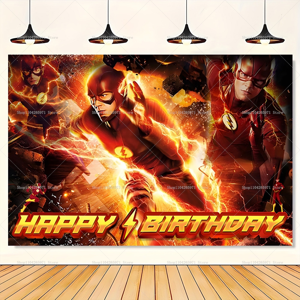 DC The Flash Backdrop Banner S - مراجعة Photography Sport وسعره