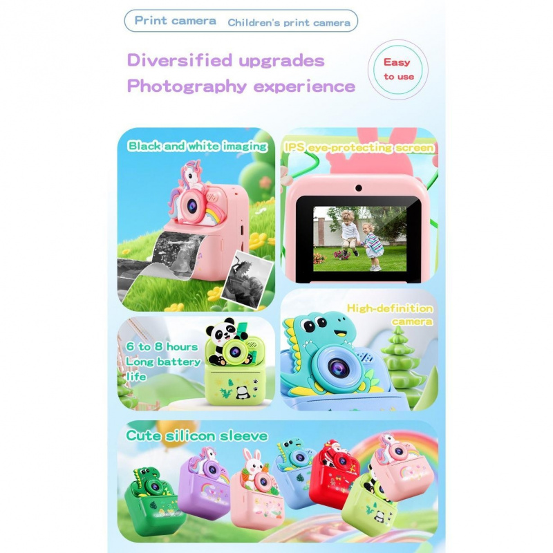 1pc children's instant camera  - مراجعة Photography Game وسعره