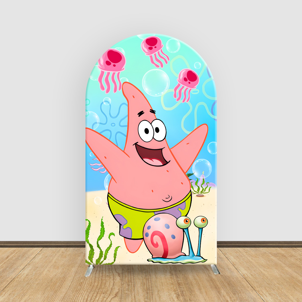 SpongeBob Arch Backdrop Cover  - مراجعة Photography Sport وسعره
