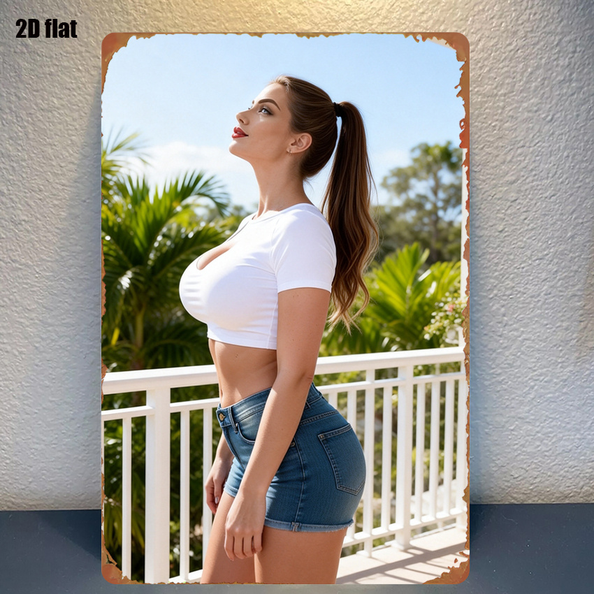 2D Metal Sign | Iron Art Wall  - مراجعة Photography Game وسعره