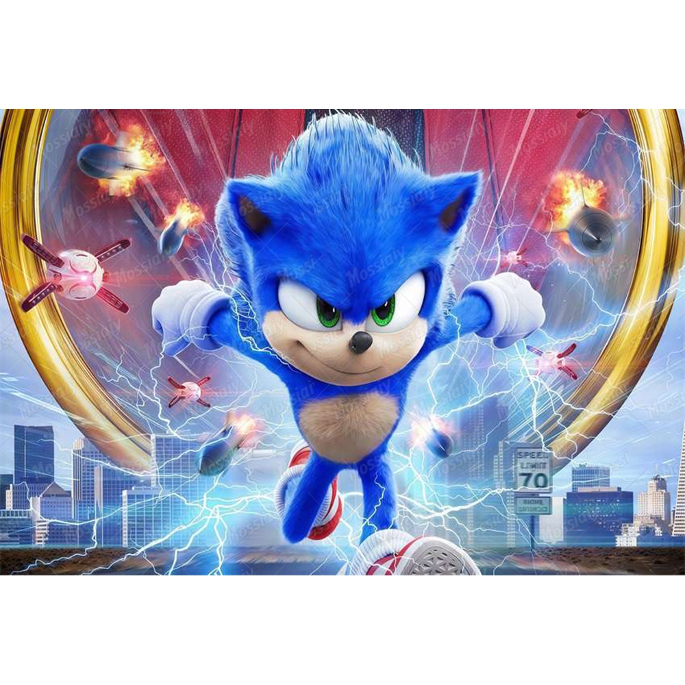 Blue Running Hedgehog Baby Bir - مراجعة Photography Sport وسعره