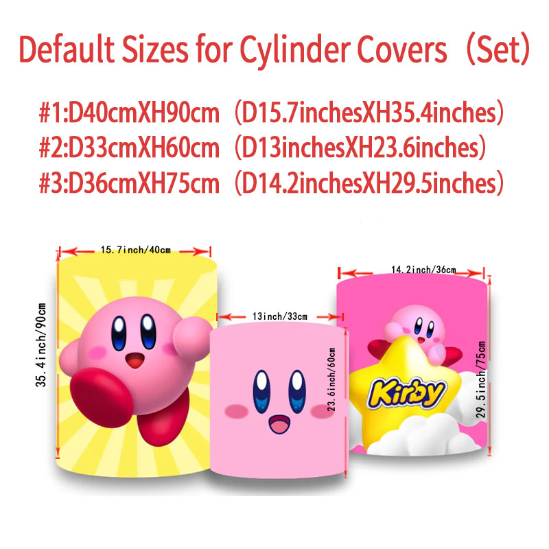 Cartoon Star Kirby Round Backd - مراجعة Photography Sport وسعره