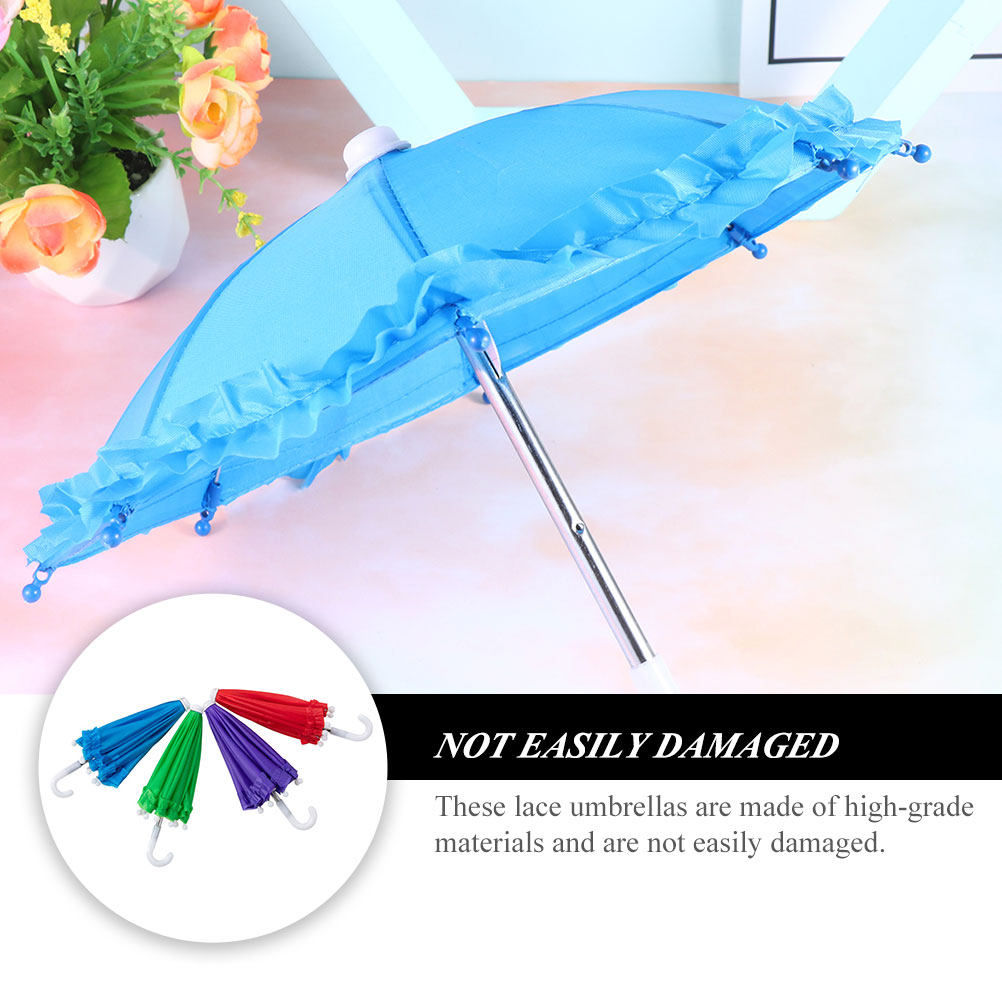 4Pcs Lace Decorative Kids Umbr - مراجعة Photography Game وسعره