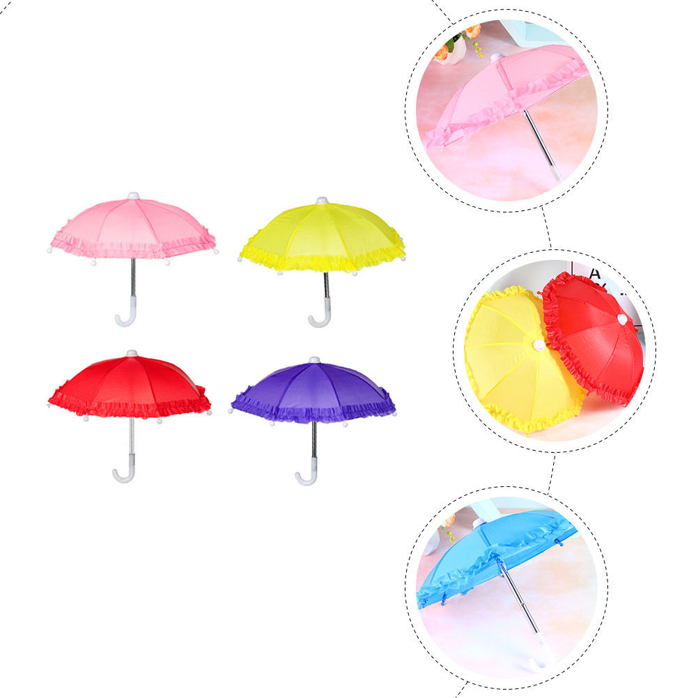4Pcs Lace Decorative Kids Umbr - مراجعة Photography Game وسعره