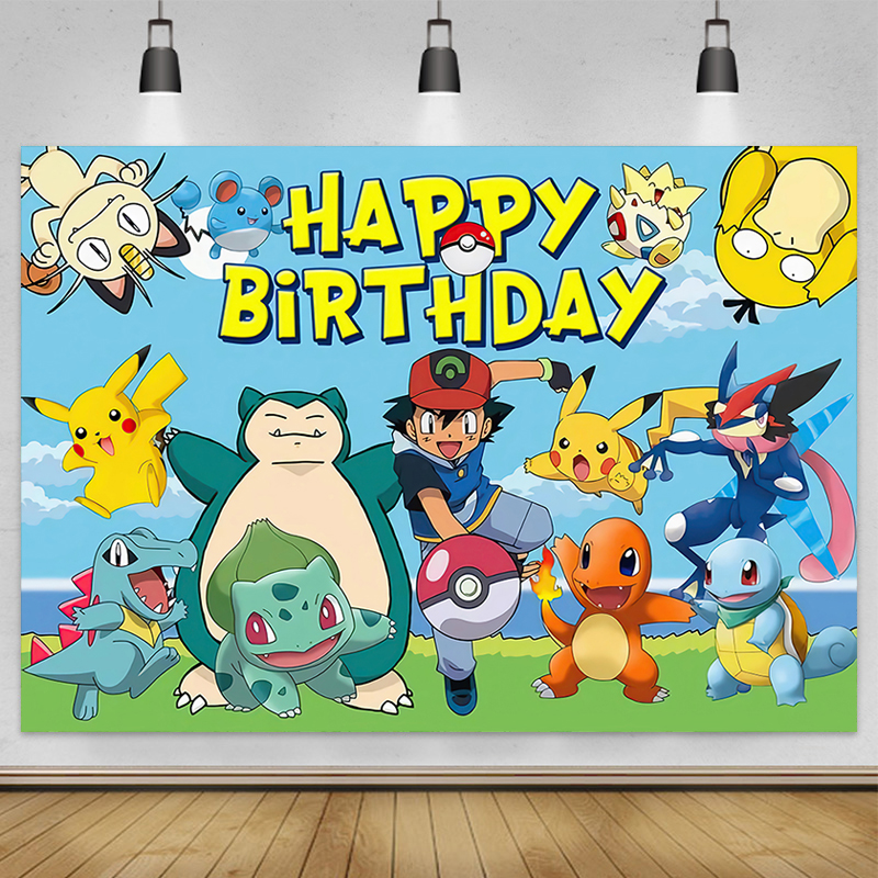 Pokemon Pikachu Birthday Party - مراجعة Photography Zebra وسعره