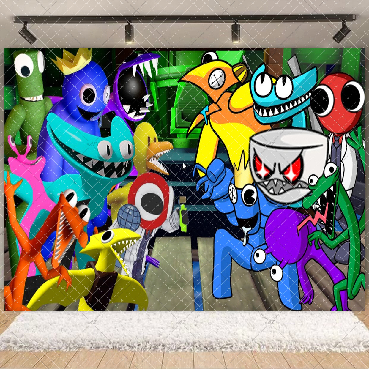 Cartoon Rainbow Theme  Kid Bir - مراجعة Photography Sport وسعره