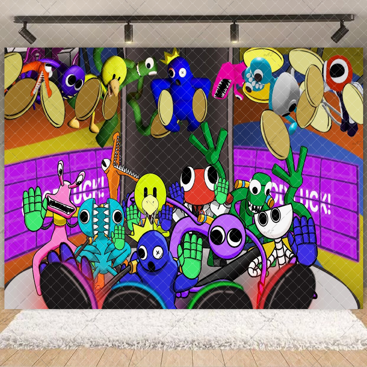 Cartoon Rainbow Theme  Kid Bir - مراجعة Photography Sport وسعره