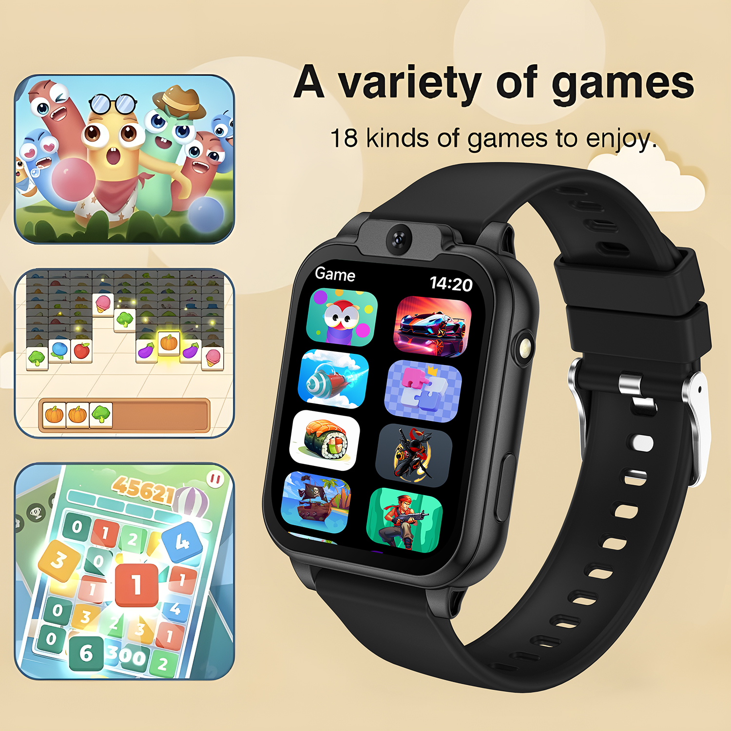 Children Smartwatch Study Part - مراجعة Photography Game وسعره
