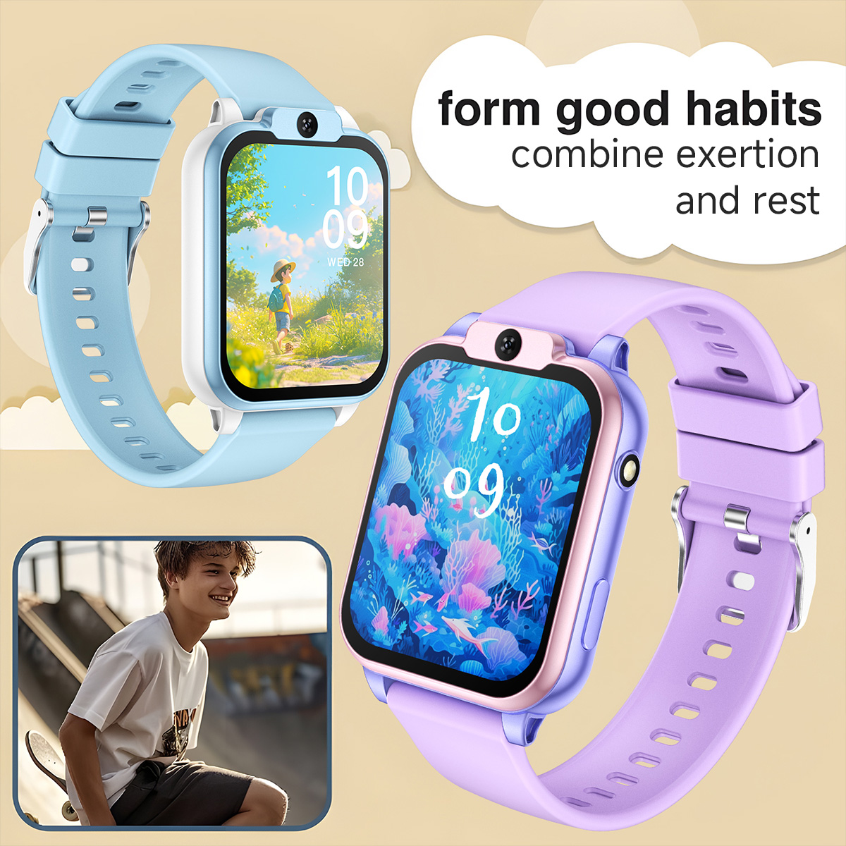 Children Smartwatch Study Part - مراجعة Photography Game وسعره