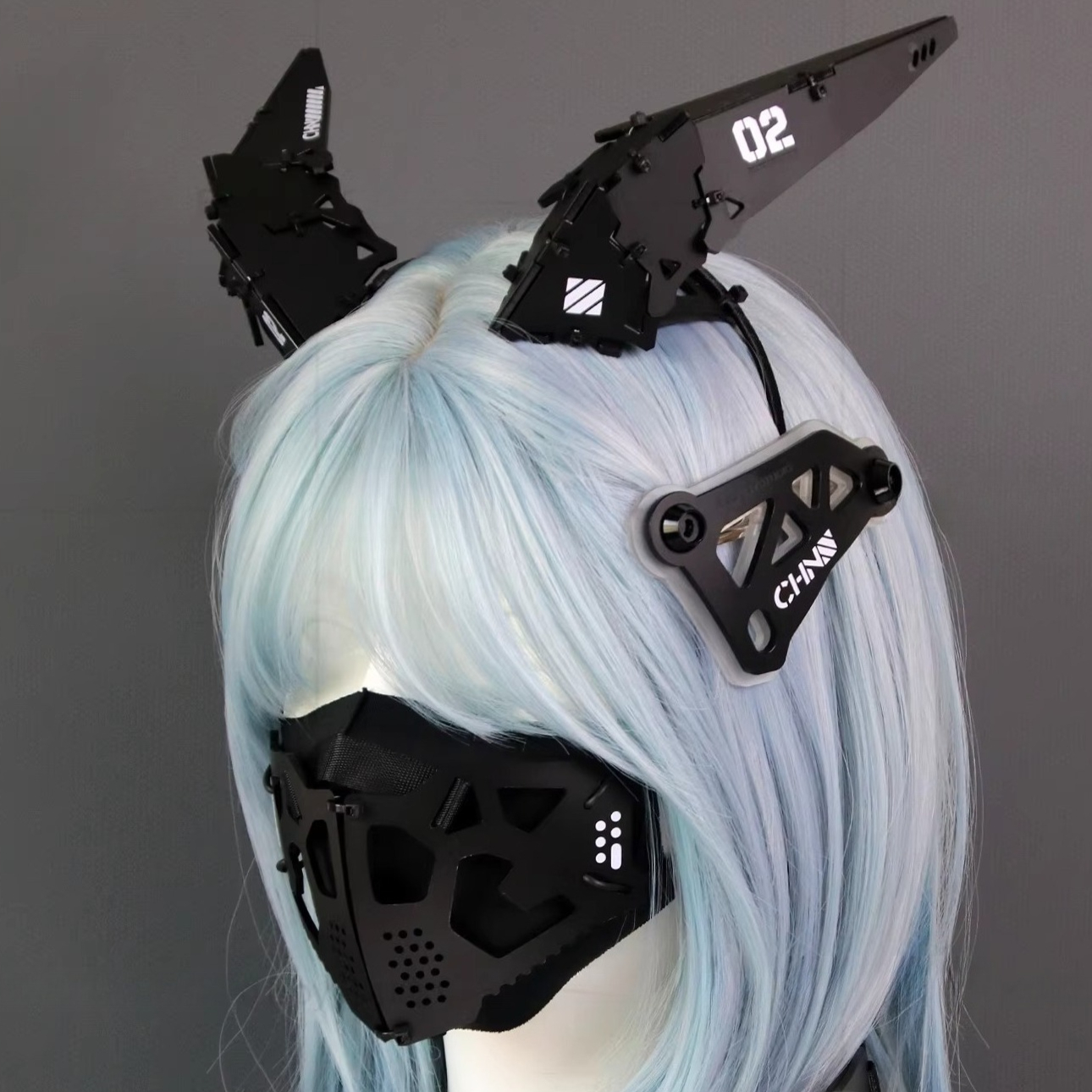 Sci-fi Sense Punk Headdress Ma - مراجعة Photography Game وسعره